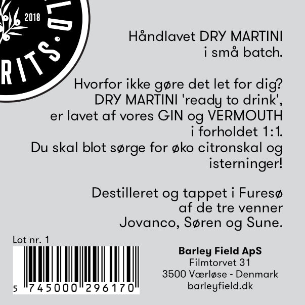 DRY MARTINI - 70 cl.