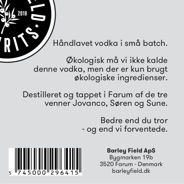 VODKA NO1 - 70 cl.
