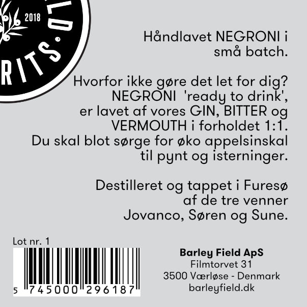 NEGRONI - 70 cl.