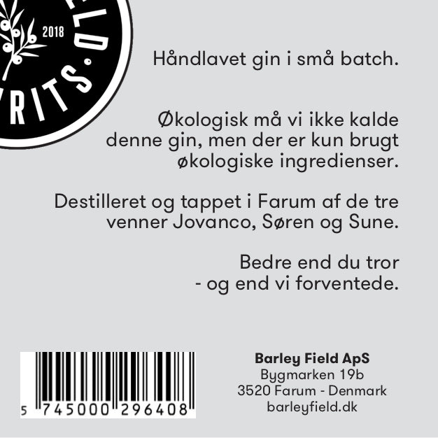 GIN NO1 - 70 cl.