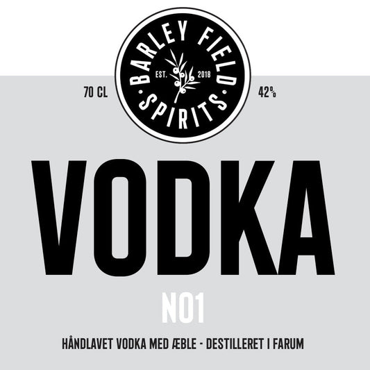 VODKA NO1 - 70 cl. - GRATIS FRAGT